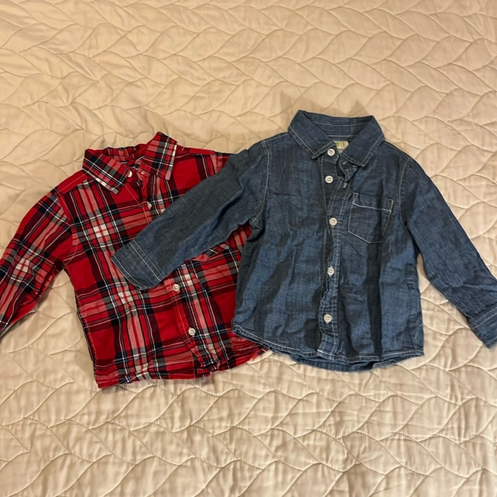 Long Sleeve Button Down Shirts Lot